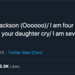 ms jackson four eels tweet screenshot