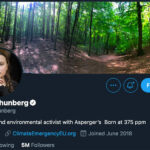 greta thunberg twitter profile