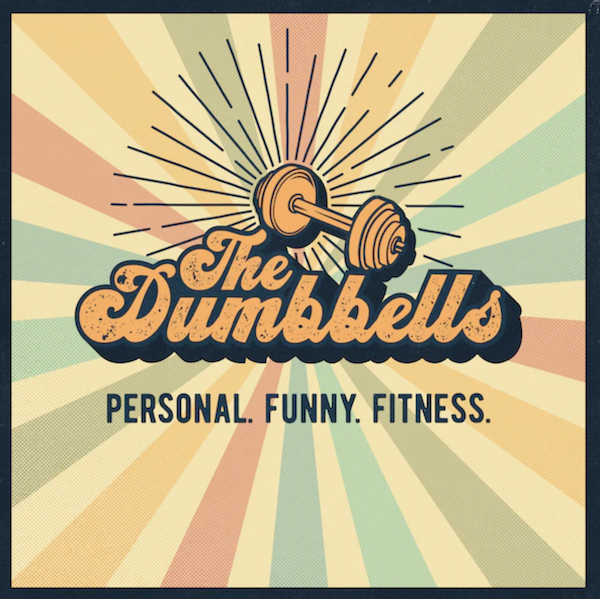the dumbbells podcast logo