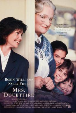 mrs doubtfire movie poster