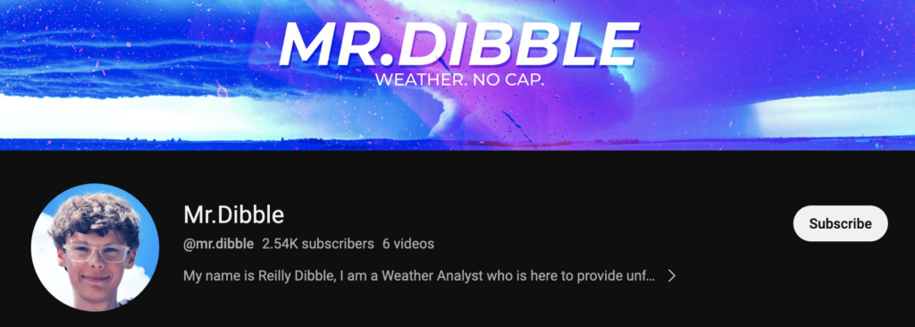 mr dibble youtube page
