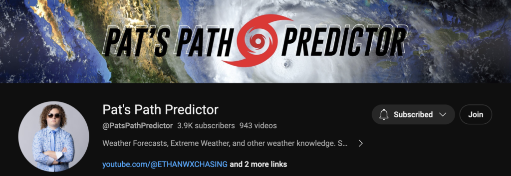 pats path predictor youtube page