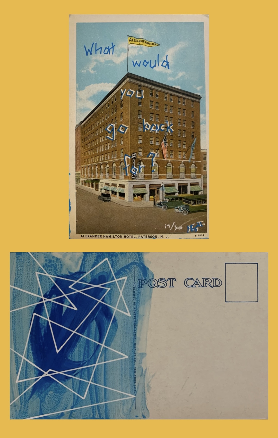 postcard art go back for