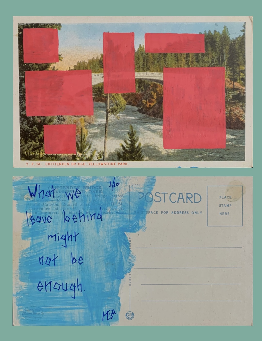 postcard art not enough