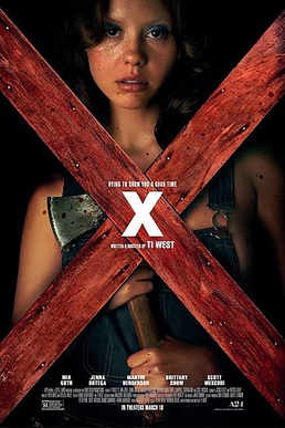 x 2022 film poster