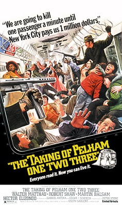 the taking of pelham 123 1974 movie poster