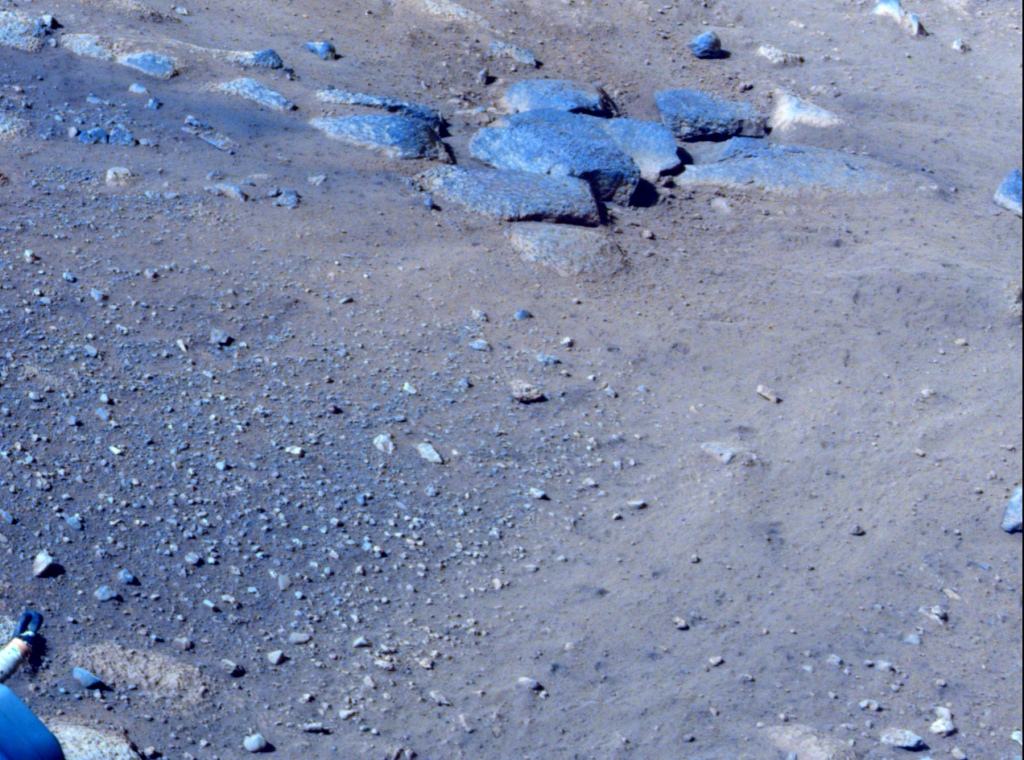 mars image from a robot there
