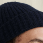 blue winter hat