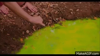 green slime tasting