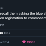 text: Dril - I do not Fucking recall them asking the blue sky elders permission to open registration to commoners .